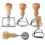 Ravioli Stamp Maker With Roller Set,with Wooden Handle And Fluted Edge 2