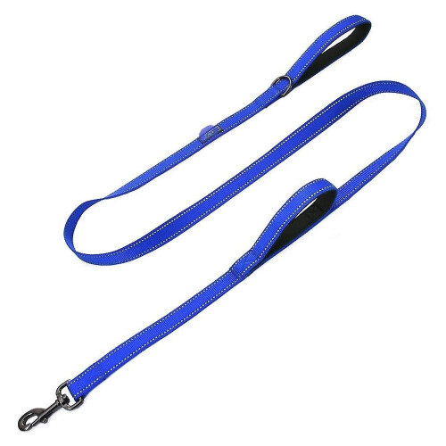 Dog Leash Double Handles Lead For Control Safety Training - Leashes For Large Dogs Or Medium Dogs