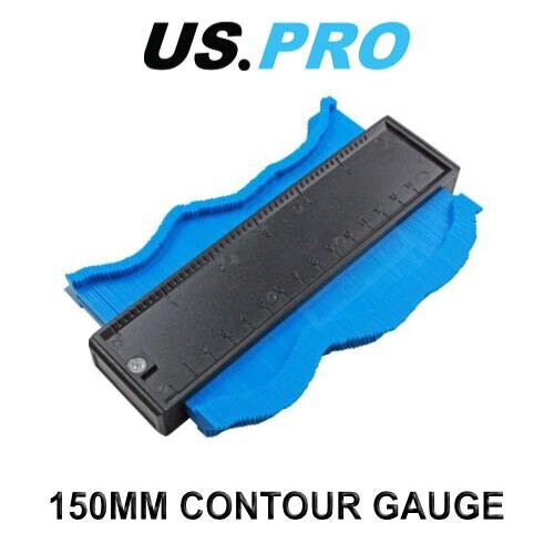us pro US PRO Tools 150mm Contour Profile Measuring Gauge 2761