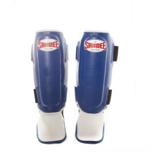 SANDEE AUTHENTIC MUAY THAI SHIN GUARDS - BLUE - KIDS