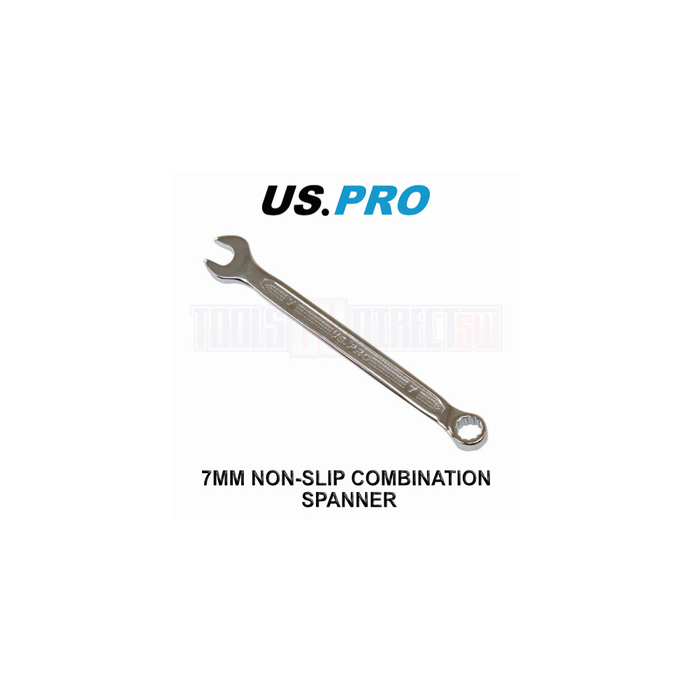 US PRO Tools 7MM Non-slip Combination Spanner Wrench 3544