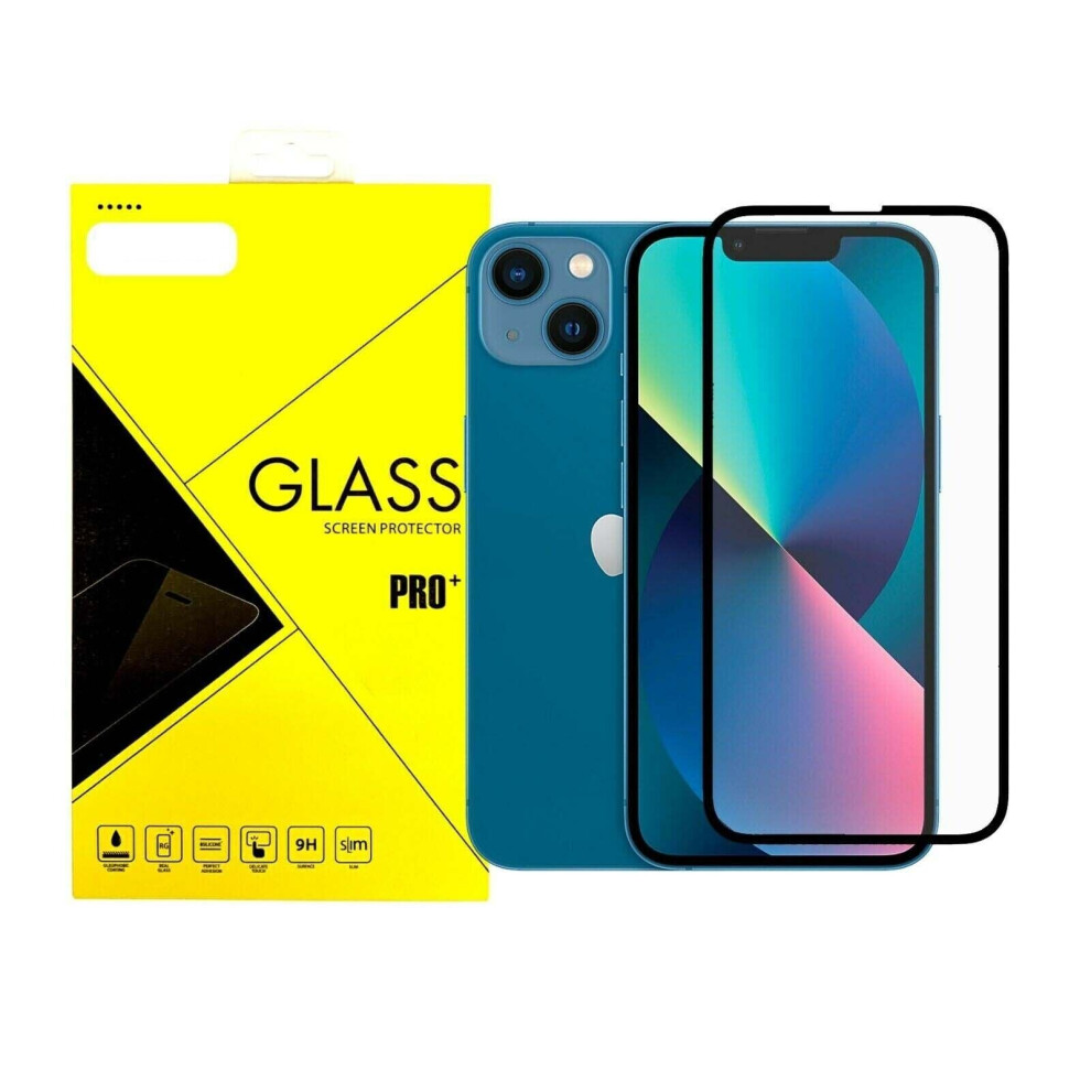 For Apple Iphone 14 Plus Full Coverage Tempered Glass Screen Protector 304063163772