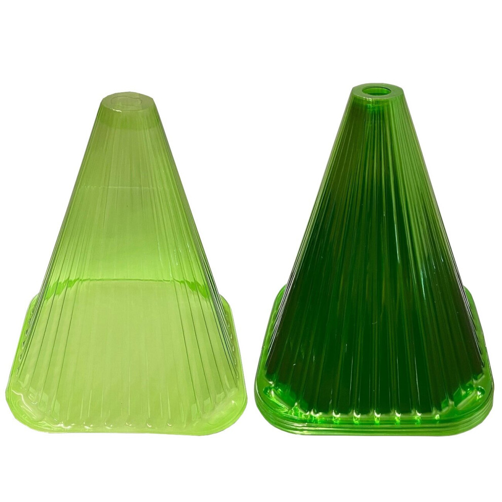 Plastic Plant Protection Cloche Covers (Pack of 12)
