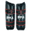 (Medium) Playwell Semi Contact Elite Kickboxing Shin Guards - Black 1