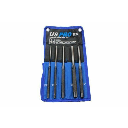 us pro US PRO Tools 5pc Parallel Pin Punch Set 1/8" to 5/16" 3282 2