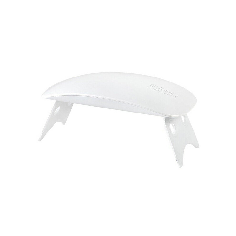 White 6W Portable Mini Usb Uv Led 45S/60S Timer Nail Lamp Dryer