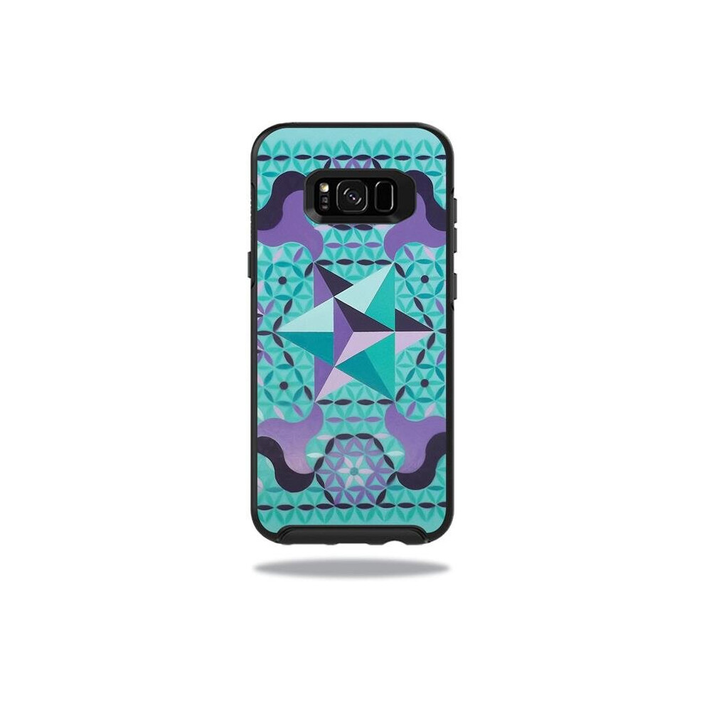 MightySkins OTSSGS8PL-pastel hexagon Skin for Otterbox Symmetry Samsung Galaxy S8 Plus Case - Pastel Hexagon-image-OPC-P9WJBRT-NEW