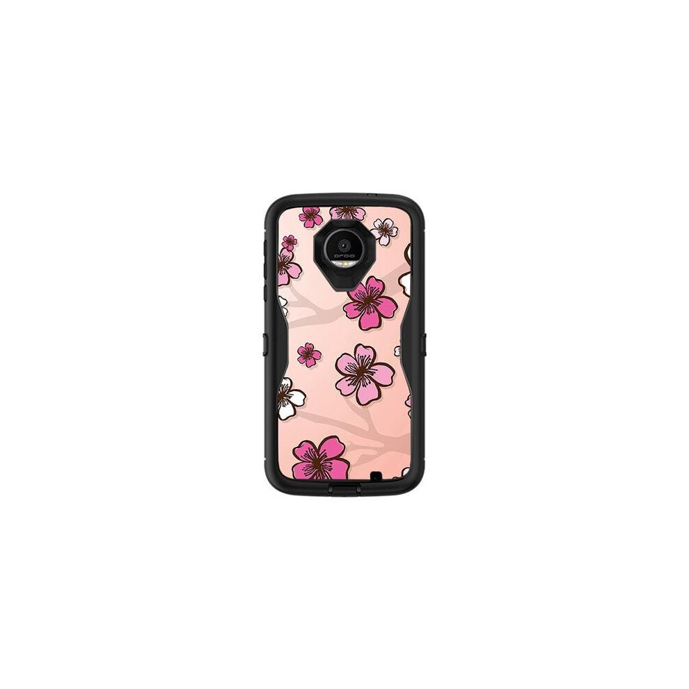 MightySkins MOZDED-Cherry Blossom Skin for Otterbox Moto Z Force Droid Defender Series - Cherry Blossom-image-OPC-P9WJBSY-NEW