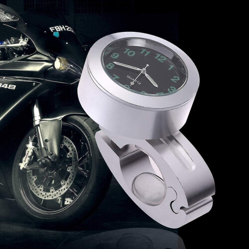 Handlebar Clock Motorcycle Handlebar Mount Watch Waterproof Motorcycle Accessory 2
