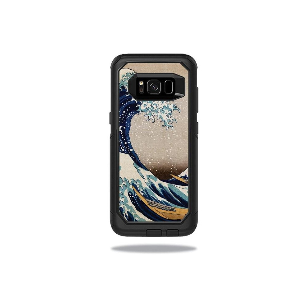 MightySkins OTCSGS8-great wave of kanagawa Skin for Otterbox Commuter Samsung Galaxy S8 Case - Great Wave of Kanagawa-image-OPC-P9WJ9JZ-NEW