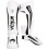 (Medium) Venum Mma Muay Thai Elite Shin Guards - White/Black 1