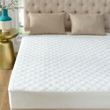 (King) Best 100% COTTON EXTRA DEEP 30CM(16'') QUILTED MATTRESS PROTECTOR