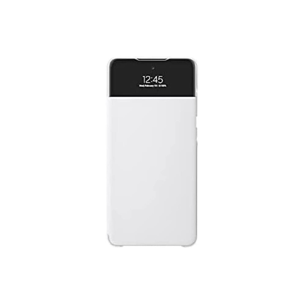 Samsung Galaxy A72 S View Wallet Cover White