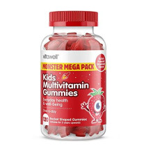 Vitawell Kids Multivitamin Gummies 120 Strawberry Flavour Gummies