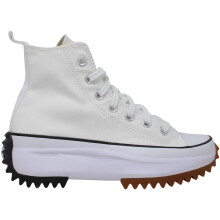 (7.5) Converse Run Star Hike Hi White/Black-Gum 166799C Men's