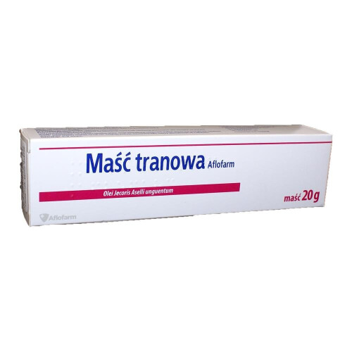Maść tranowa ,Oil ointment,  wound healing , gojenie ran , 20 g
