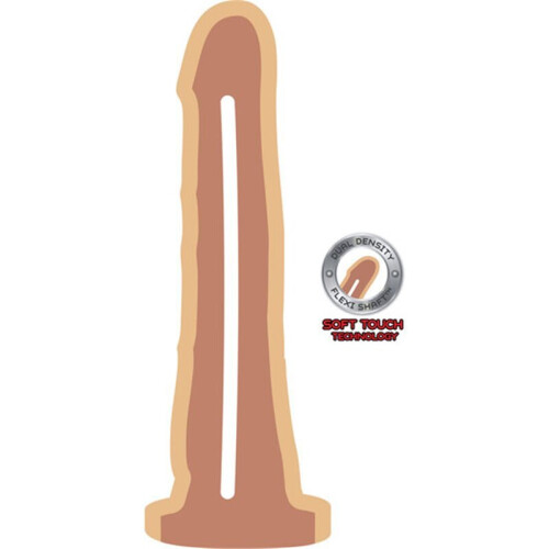 PENE REALÍSTICO DUAL DENSITY 19CM 2