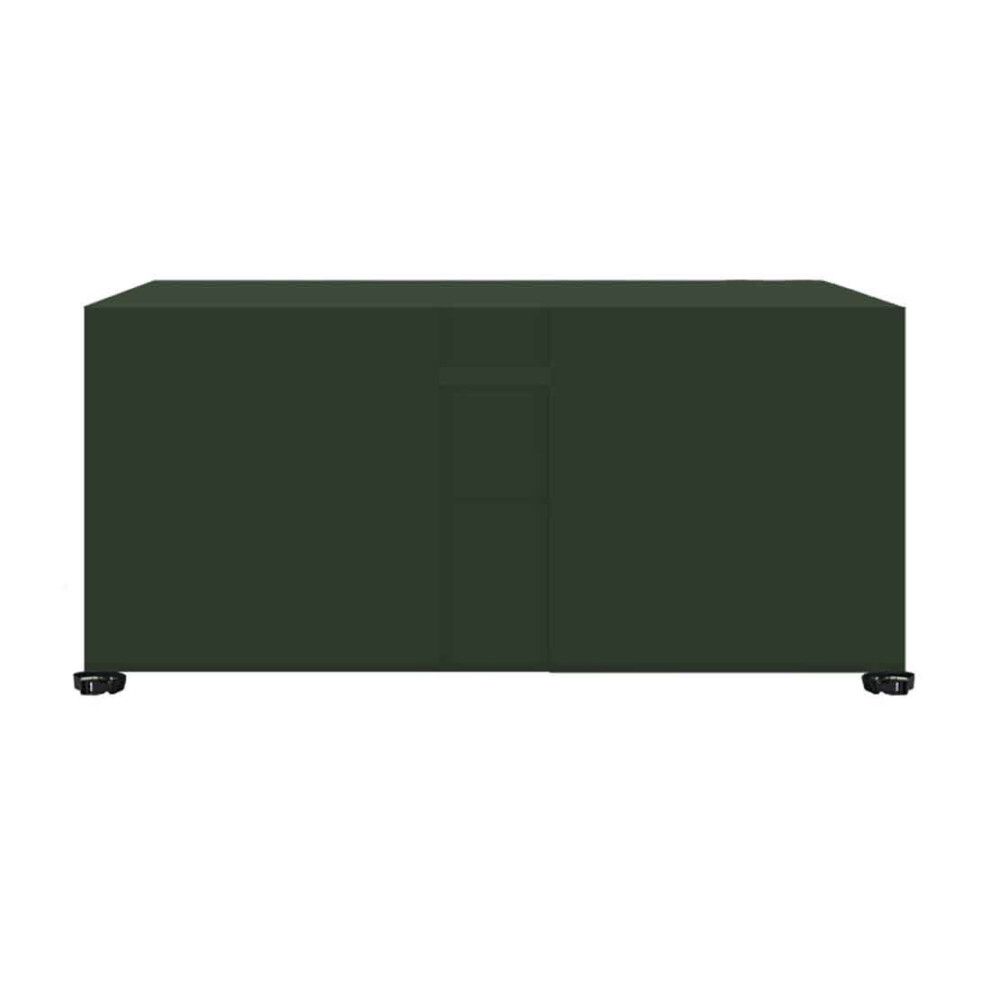 (Green, 80 x 80 x 80cm) Youngshion Upgraded Heavy Duty 420D Oxford Patio Furniture Cover Waterproof Table Chair Protect Set with Drawstring Buckles Ai-image-OPC-P9Y9G5V-NEW