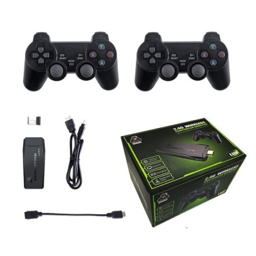 (32G) Game console M8 new TV home game console wireless handle double retro mini HD arcade 1