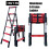 5+6 Step A-Frame Aluminum Ladder Multi-Purpose Folding Ladder 6