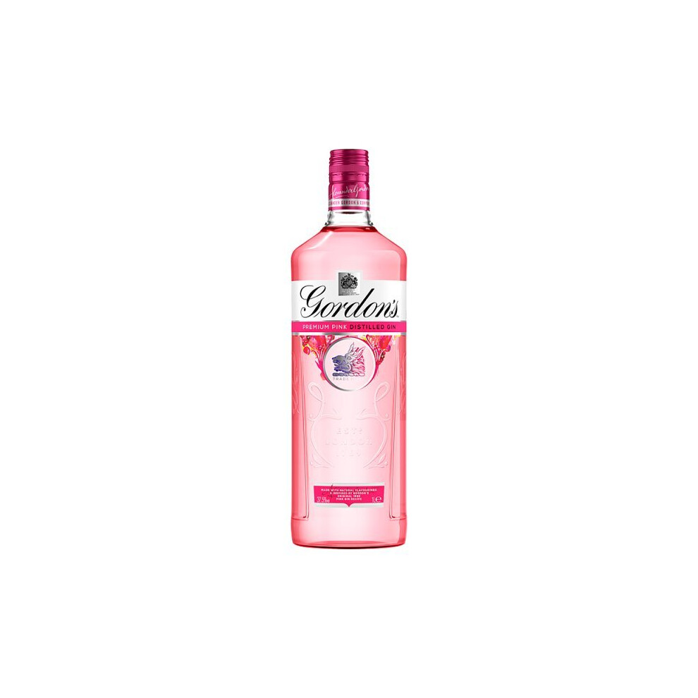 Gordons Gordon's Premium Distilled Gin 1L Pink