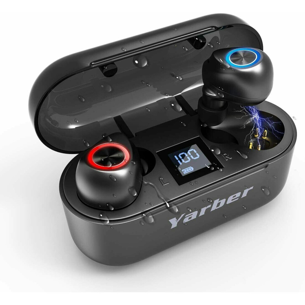 Wireless Earbuds Headphones In Ear, Tws Cvc8.0 Stereo Wireless Earbud Black 608651973522