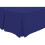 (Double, Red) Plain Dyed Pleated Base Poly Cotton Valance Sheets 4
