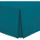 (Double, Red) Plain Dyed Pleated Base Poly Cotton Valance Sheets 13