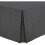 (Double, Red) Plain Dyed Pleated Base Poly Cotton Valance Sheets 6