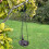 Selections Hanging Cast Iron Garden Bird Bath Feeder 7