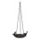 Selections Hanging Cast Iron Garden Bird Bath Feeder 1