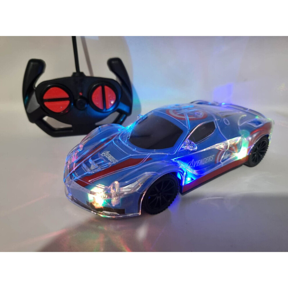 Captain America Ferrari Radio Remote Control Car