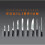Rockingham Forge Equilibrium 10 Piece  Knife Set and Roll 3