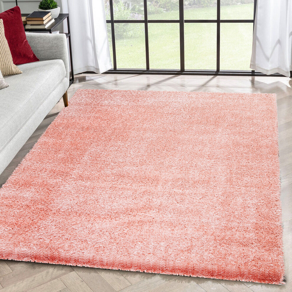 (Pink, 80cm x 150cm (2ft 6" x 5ft)) Non Slip Shaggy Outdoor Large Area Rug Runner Mats-image-OPC-P9YN66M-NEW