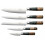 Katana Elements 6 Piece Knife Block Set Rainforest Green 2