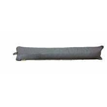 (Grey) Draught Excluder Fabric Draft Guard, Energy Saver