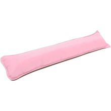(Pink) Draught Excluder Fabric Draft Guard, Energy Saver