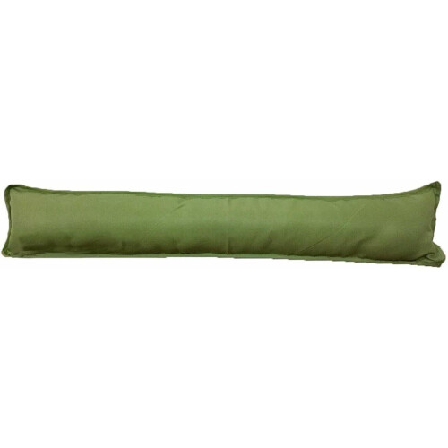 (Green) Drought Excluder Decorative Door or Window Draft Guard Amigozone