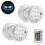Submersible Led Lights With Remote, Waterproof Underwater Lights 2