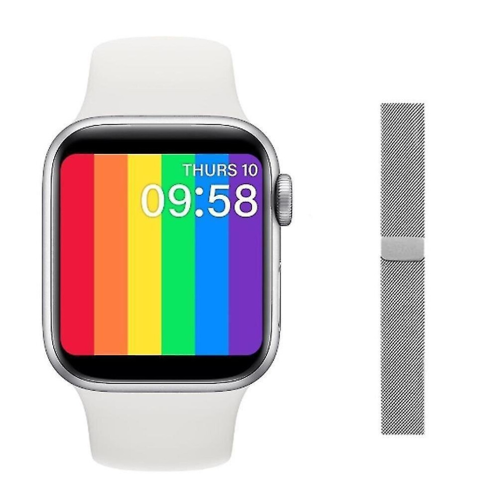 Bluetooth Call Smart Watch Heart Rate Monitor Activity Tracker(Silver) Multicoloured 7547467679767