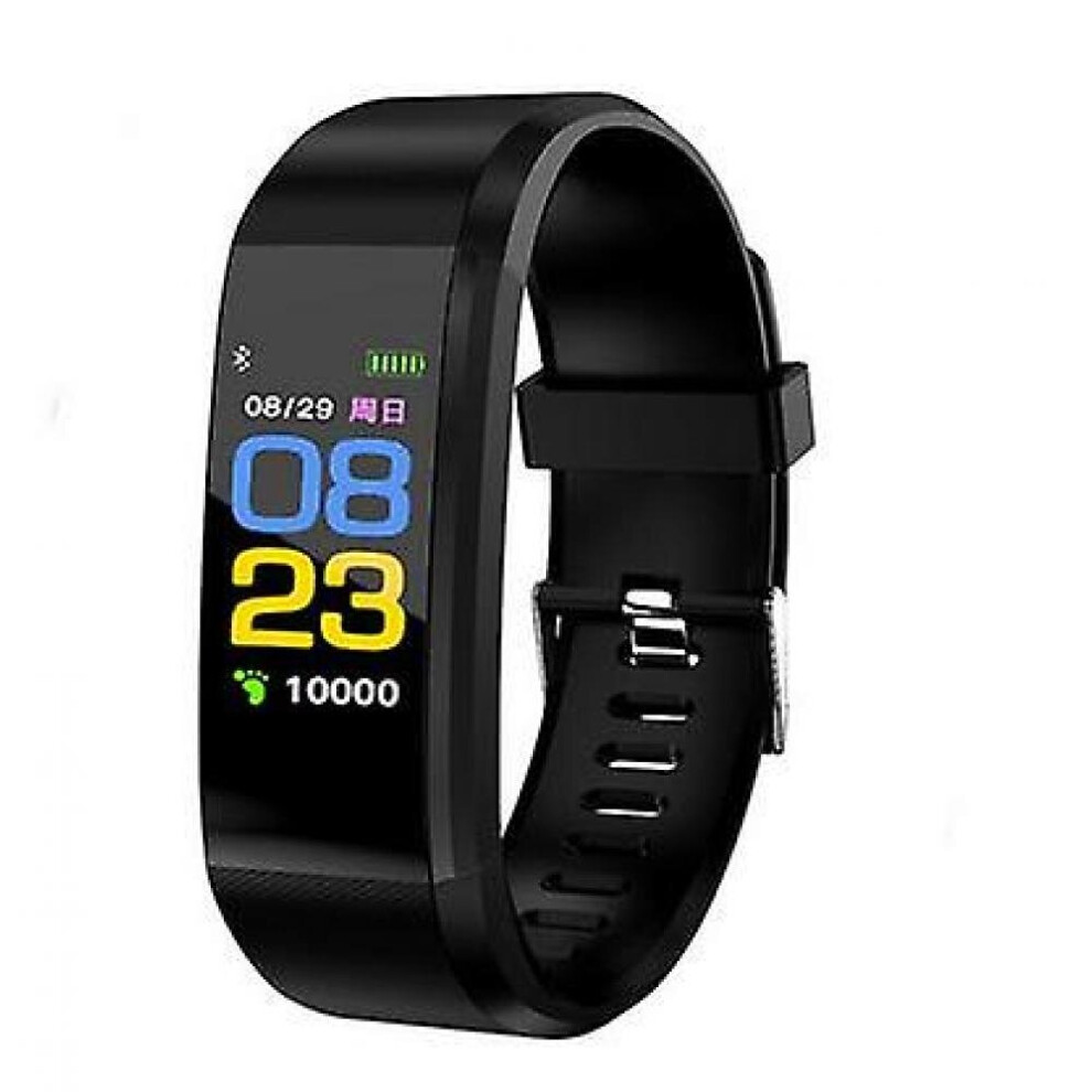 Bt Smart Watch Wristband Bracelet Pedometer Sport Fitness Tracker Black Multicoloured 7547467679859