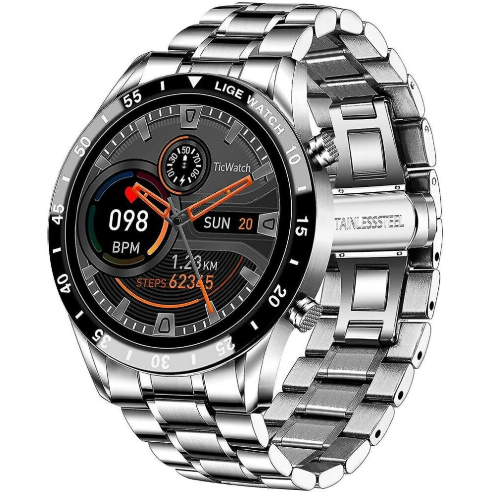 Smart Watch For Android Ios, Bluetooth Calls Voice Chat With Heart Rate/Sleep Monitor Fitness Multicoloured 7547467679729