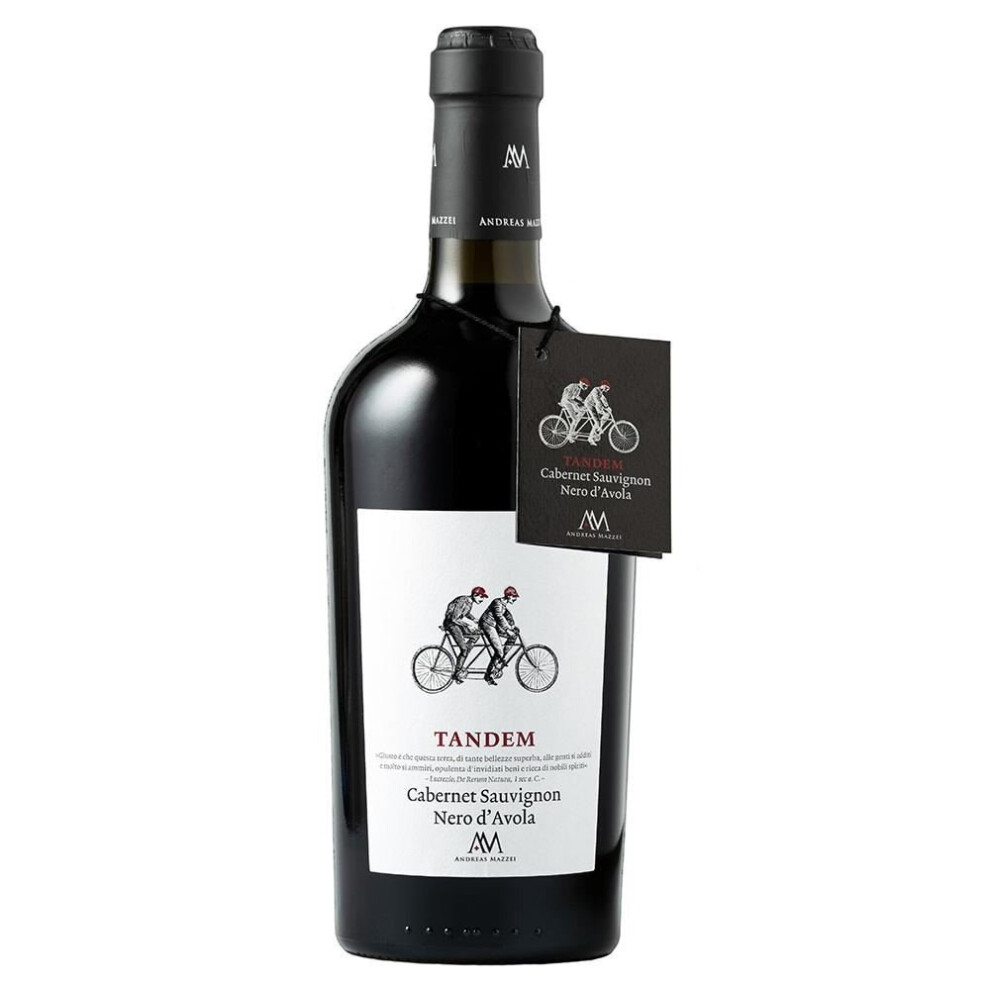 Andreas Mazzei Tandem Cabernet Sauvignon Nero D'Avola 75cl (Case of 6)