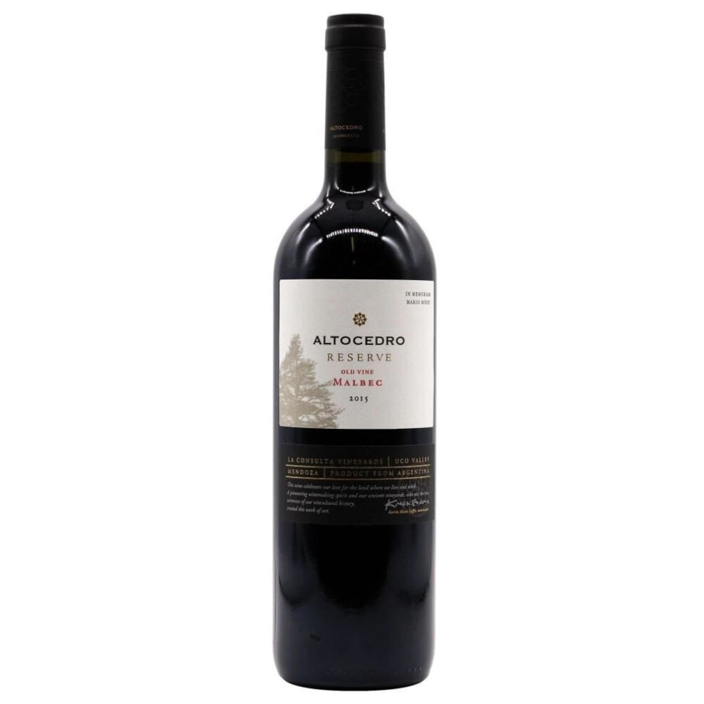 Altocedro Old Vine Reserve Malbec 75cl (Case of 6)