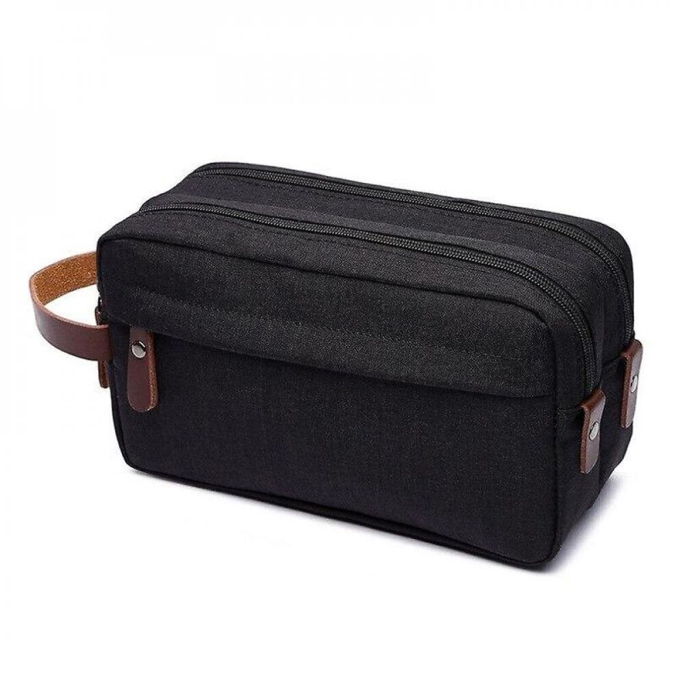 Hkhbjs Double Layer Cosmetic Toiletry Makeup Bag Zipper Large Compartment Beauty Case For Business,Cases