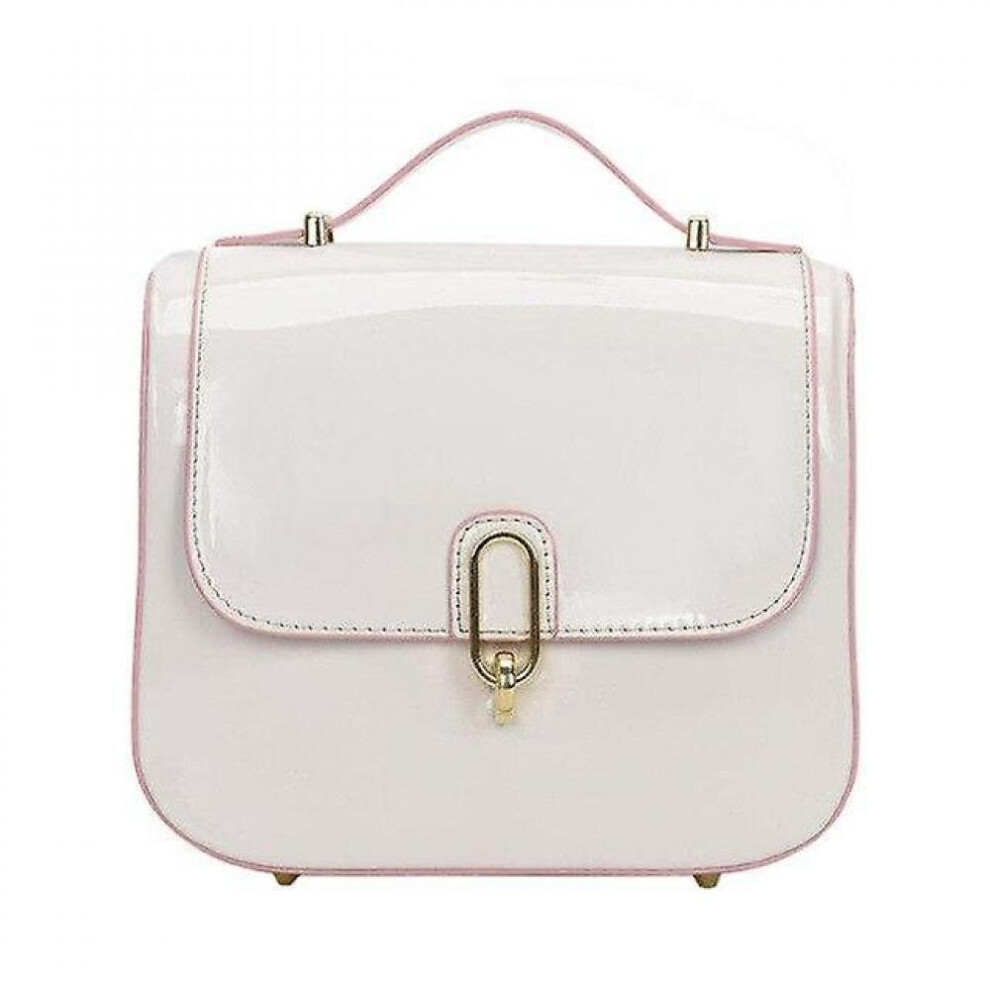 Hkhbjs Travel Organizer Bag Fashion Cosmetic Bag Patent Leather Makeup Pouch Bags Cases