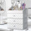Plastic Drawer Makeup Organizer Cosmetic Nail Desktop Storage Container 3
