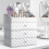 Plastic Drawer Makeup Organizer Cosmetic Nail Desktop Storage Container 4