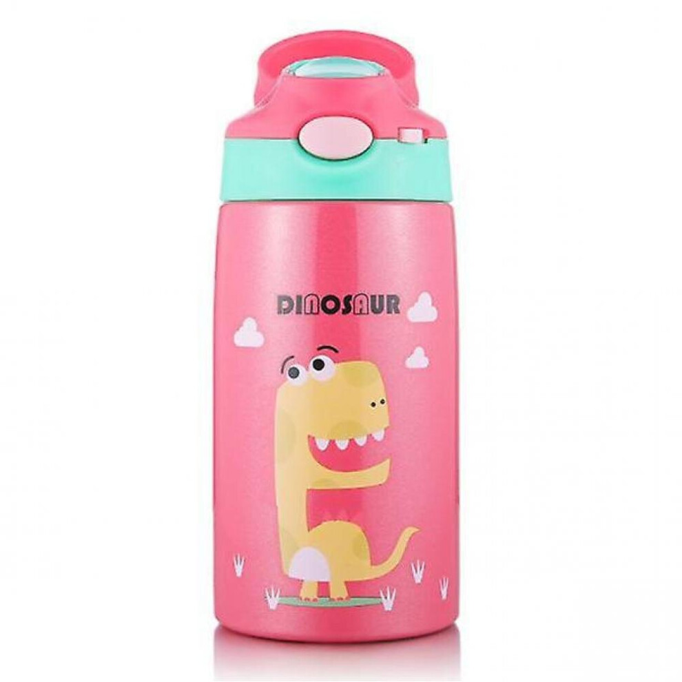 Hkhbjs Stainless Steel Milk Thermos Feeding Cup For Children Insulated Hot Water Bottle(Red)