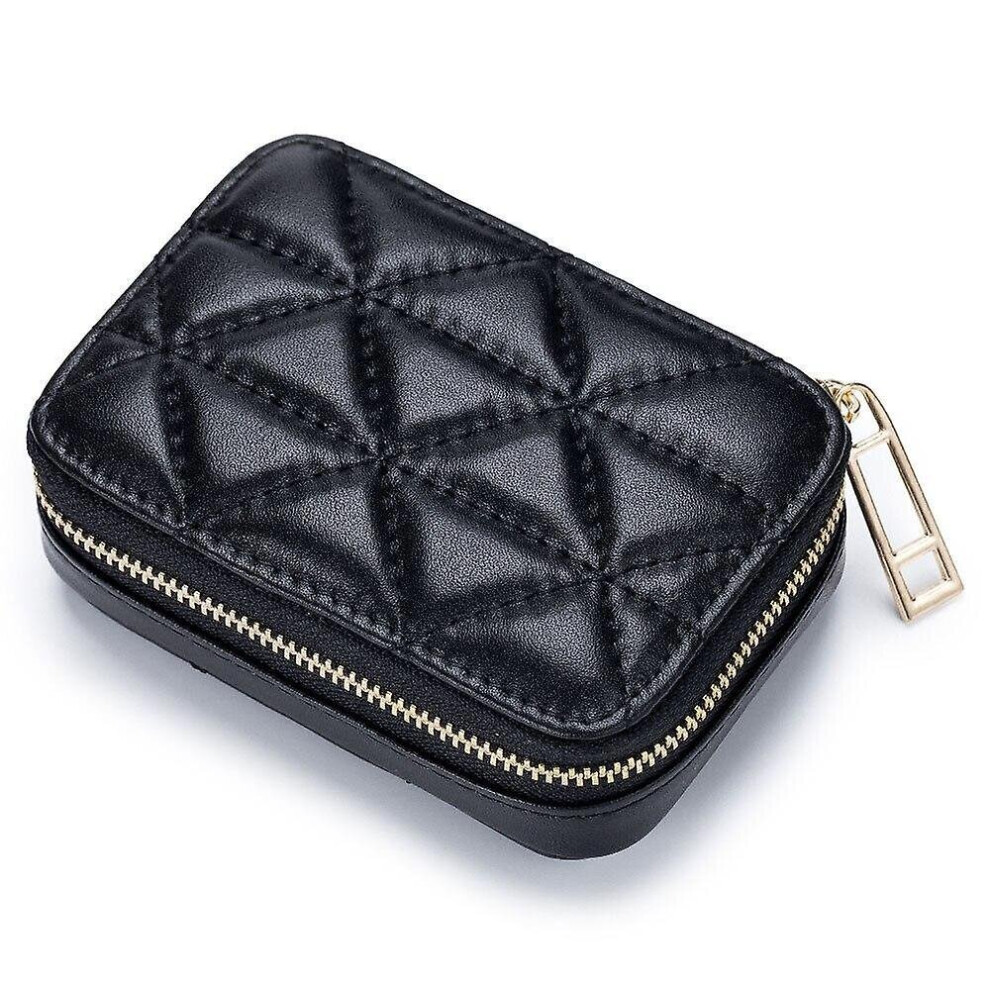 Hkhbjs Genuine Leather Ladies Lipstick Bag Edc Earphone Organizer Coin Wallet Excellent Leather Mini Cases